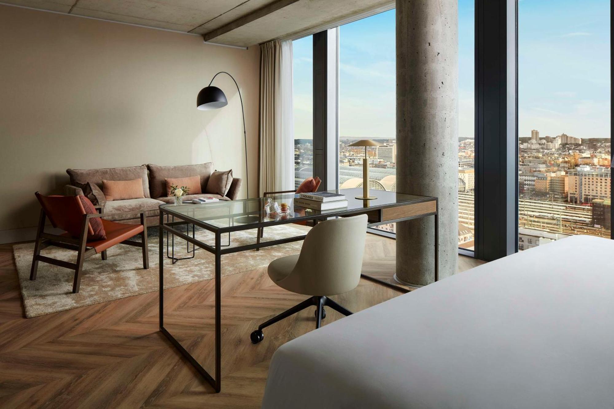 فندق Nh Collection Frankfurt Spin Tower فرانكفورت المظهر الخارجي الصورة